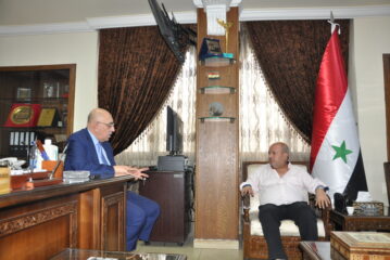 Reportáž: setkání s ministrem průmyslu Zijádem Sabbághem