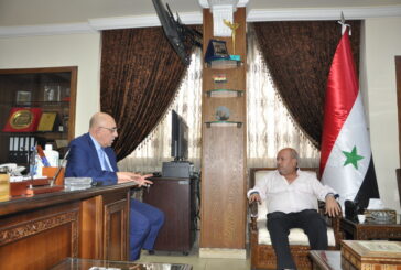 Reportáž: setkání s ministrem průmyslu Zijádem Sabbághem